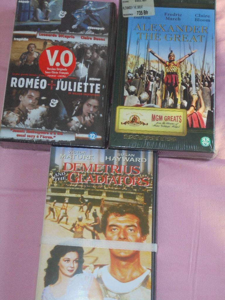 nieuwe VHS video's van klassieke films, Ophalen, Nederlands ondertiteld, Engels, Nieuw in verpakking