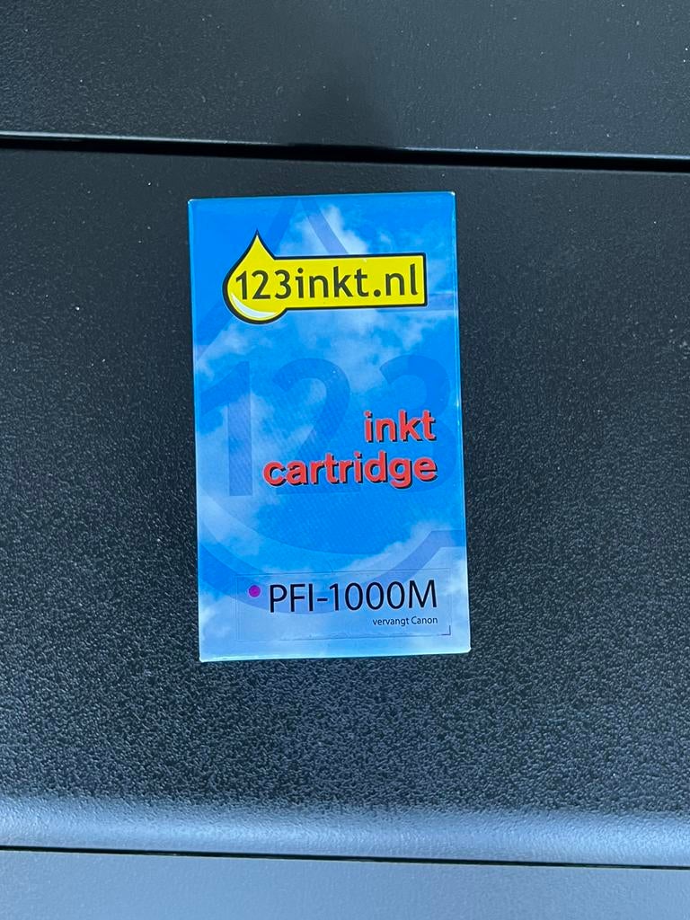 Set inkt (123inkt huismerk) voor Canon Pro 1000 printer, Ophalen of Verzenden, Cartridge