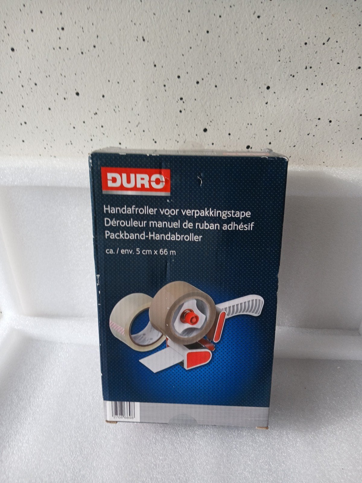 DURO Handafroller voor verpakkingstape - NIEUW IN DOOS, Doe-het-zelf en Bouw, Ophalen of Verzenden, Nieuw, Overige typen, Overige merken