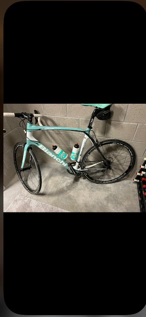 Bianchi Carbon, Fietsen en Brommers, Zo goed als nieuw, 15 tot 20 versnellingen, 61 tot 65 cm, Ophalen