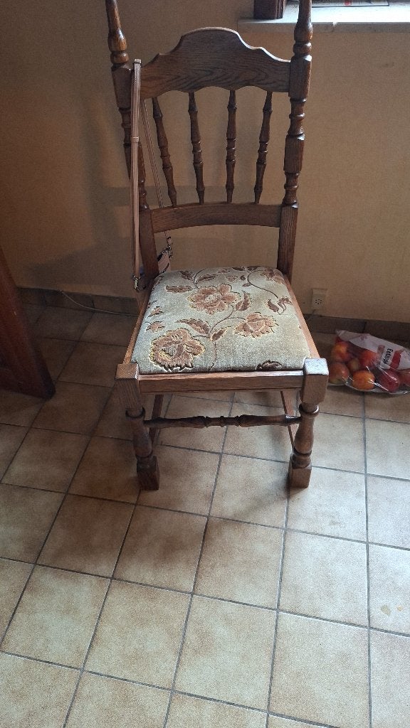 Chaises, Maison & Meubles, Chaises, Autres couleurs, Rustiek, Bois, Comme neuf