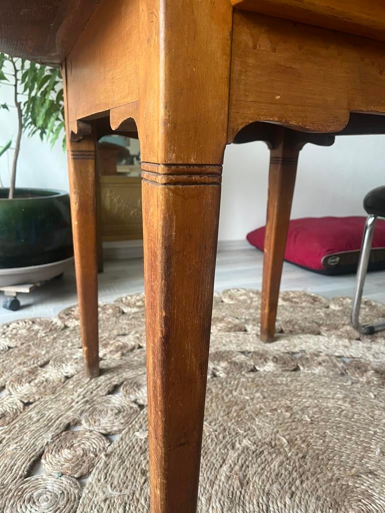 Antiek tafeltje, Ophalen