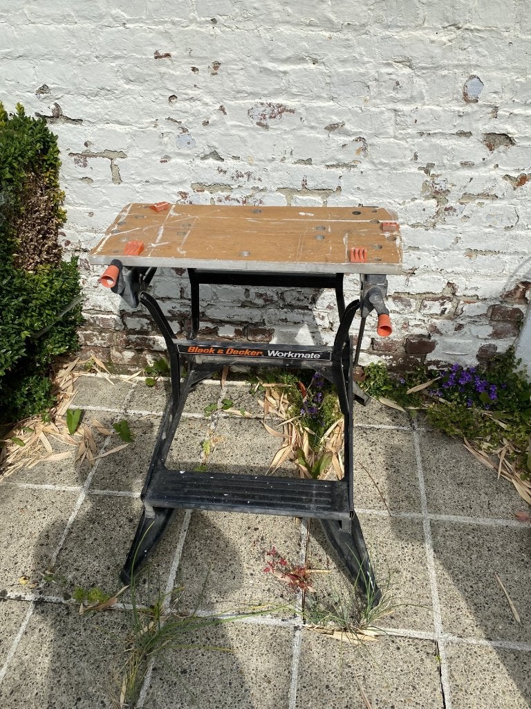Etabli, Bricolage & Construction, Établis, Enlèvement, Utilisé, 70 à 120 cm, Rabattable