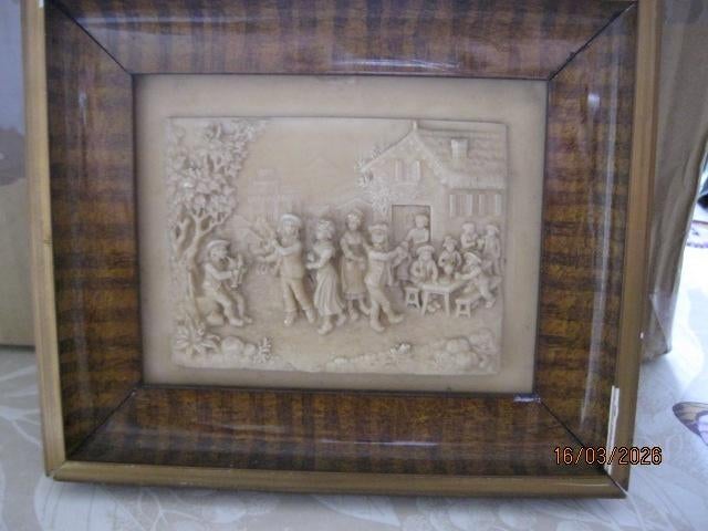 Carl LF Becker  Bas-Relief (1820-1900 ), Antiek en Kunst, Ophalen of Verzenden