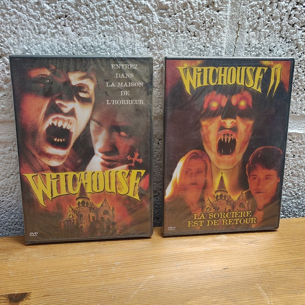 WITCHOUSE - Pack Films n°1 et 2/3 (Fullmoon) ! NEUFS !, Cd's en Dvd's, Dvd's | Horror, Ophalen of Verzenden, Nieuw in verpakking