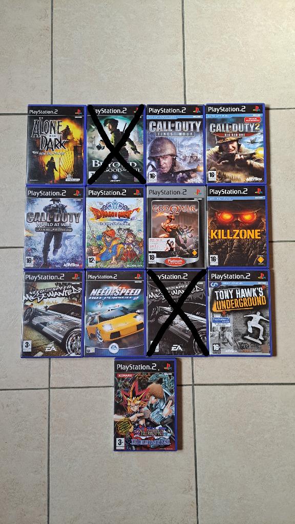 Verschillende PS2 Games, Consoles de jeu & Jeux vidéo, Enlèvement ou Envoi, 1 joueur, Comme neuf, Autres genres