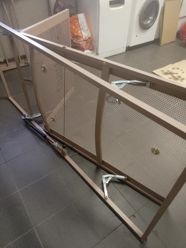 Set van 2 spiraalbodems Auping, 90 cm, Comme neuf, Enlèvement, Sommier