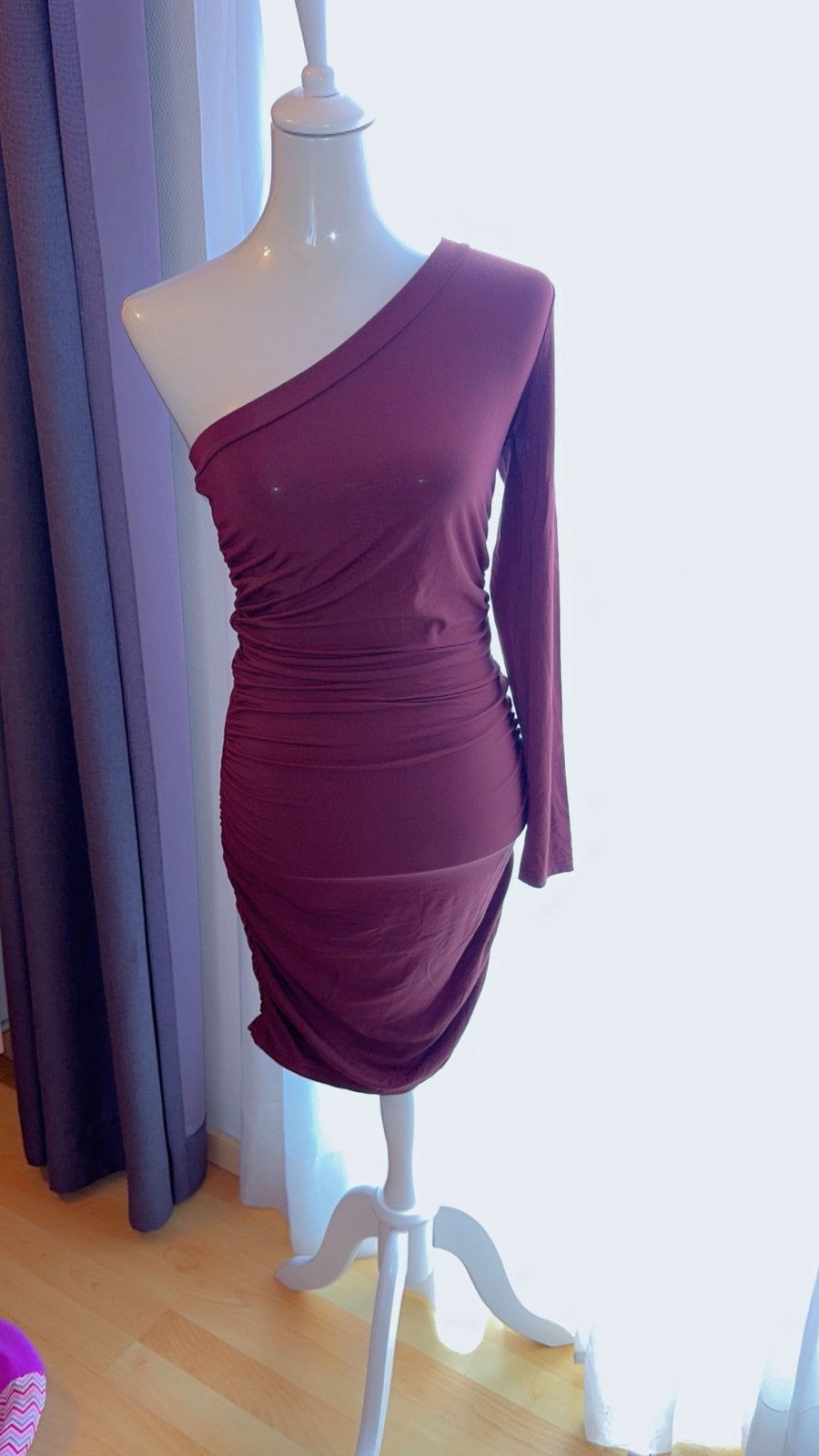 Robe soiree Marron, Kleding | Dames, Gelegenheidskleding, Ophalen, Zo goed als nieuw
