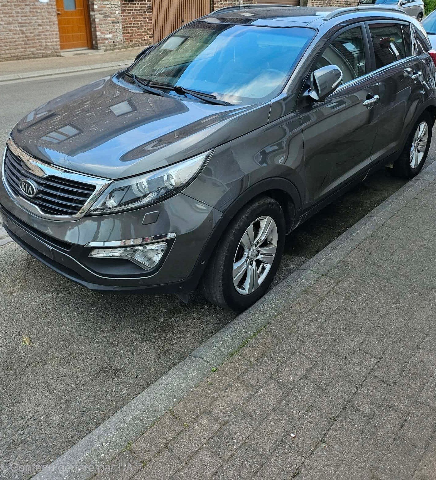 Kia sportage, Euro 5, Monovolume, Zwart, USB
