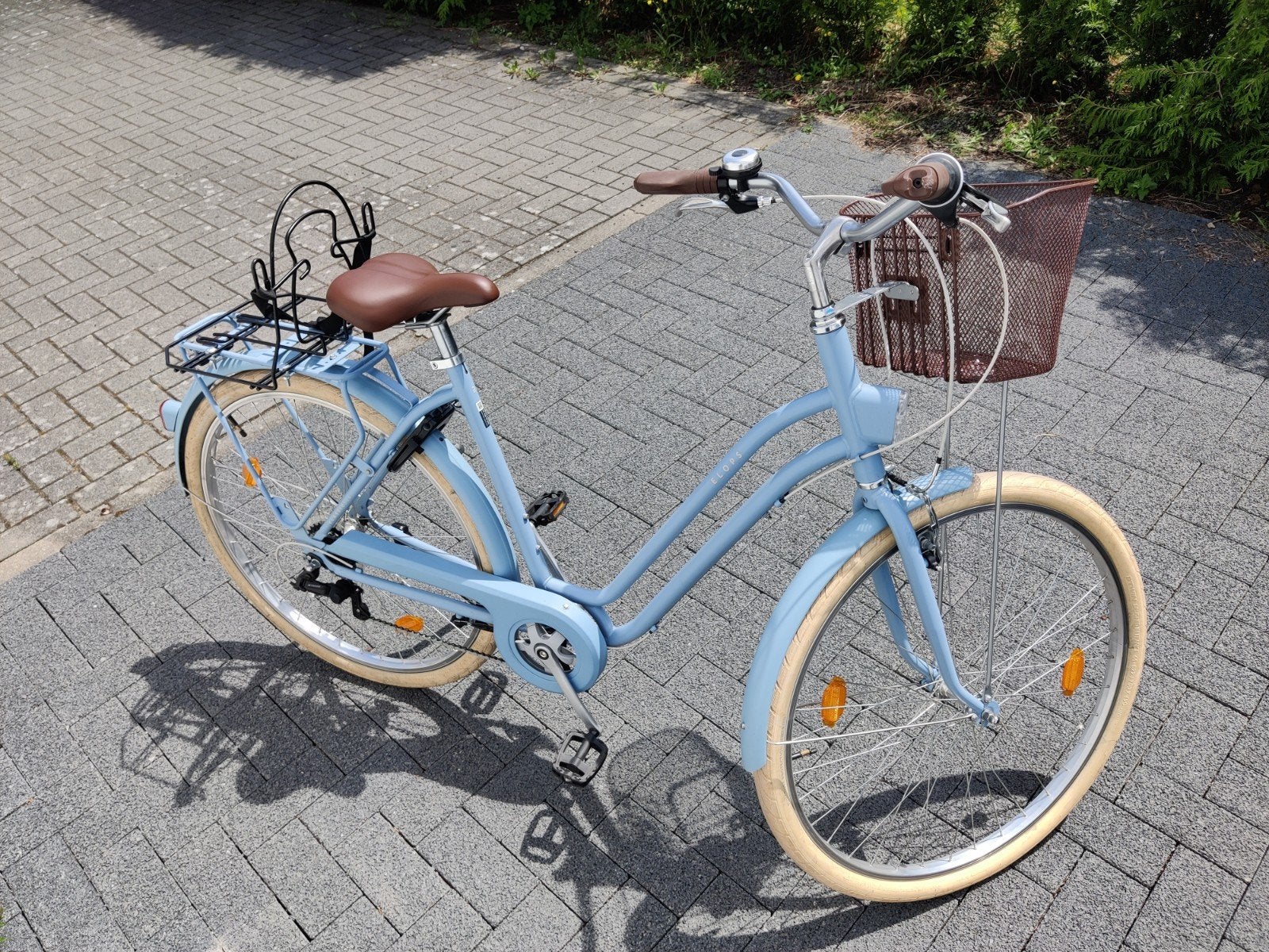 Damesfiets Elops, Ophalen