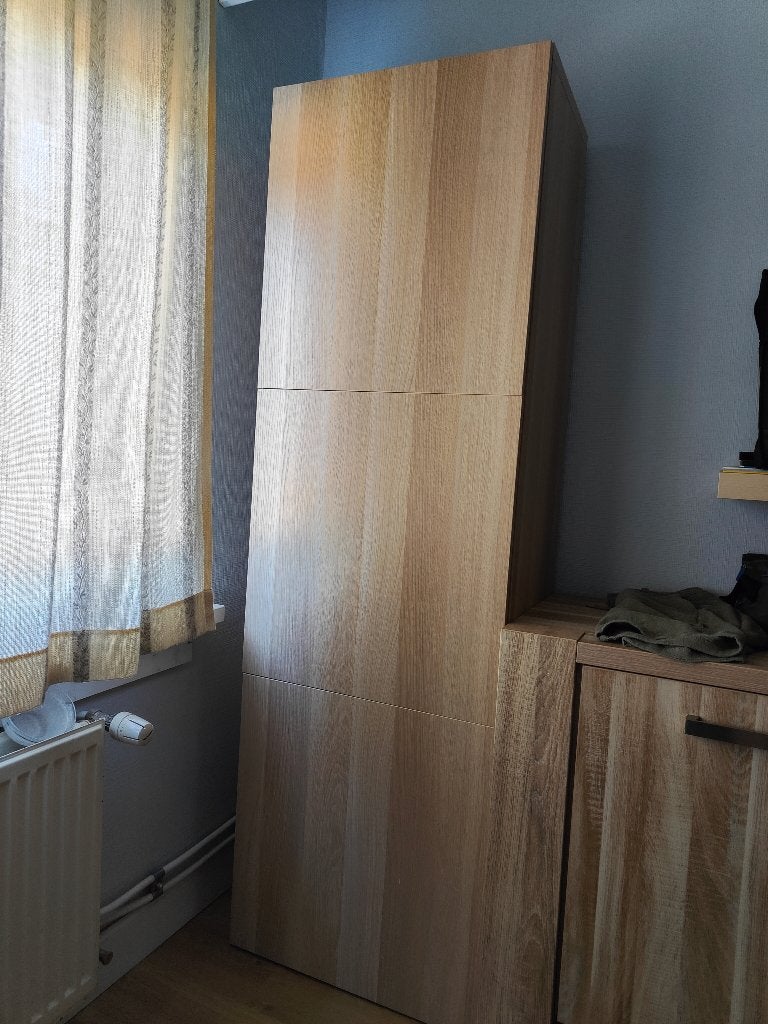 Ikea Besta kast, Ophalen, Met deur(en), Zo goed als nieuw, 150 tot 200 cm
