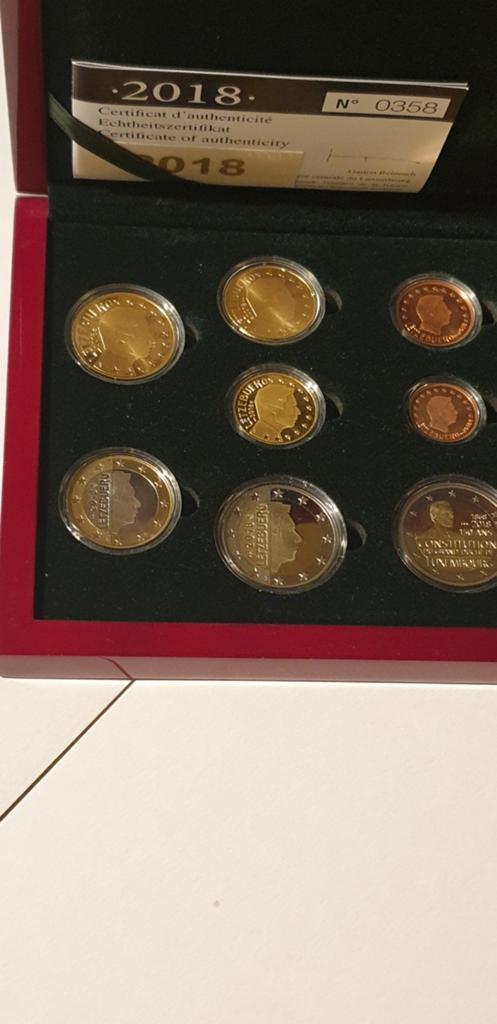 Proofset Luxemburg 2018-2019 -2020, Enlèvement ou Envoi, Luxembourg
