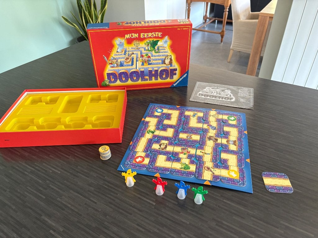 Doolhof, Hobby en Vrije tijd, Drie of vier spelers, Ophalen, Gebruikt, Ravensburger