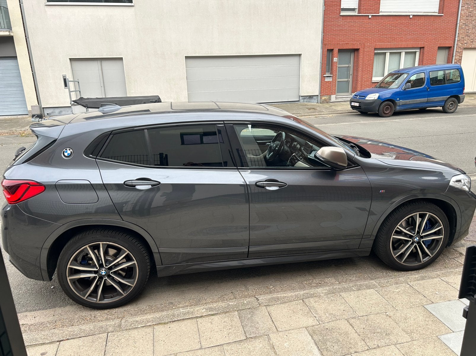 Prachtige BMW X2  *X-Drive *M35i 2019 *Full Option* *Pano*, Autos, Cuir, Argent ou Gris, 5 portes, Automatique