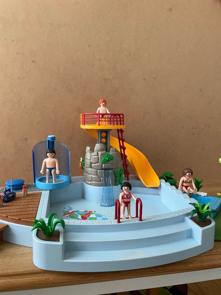 Piscine Playmobil, Enlèvement, Comme neuf, Kit complet, Autres types