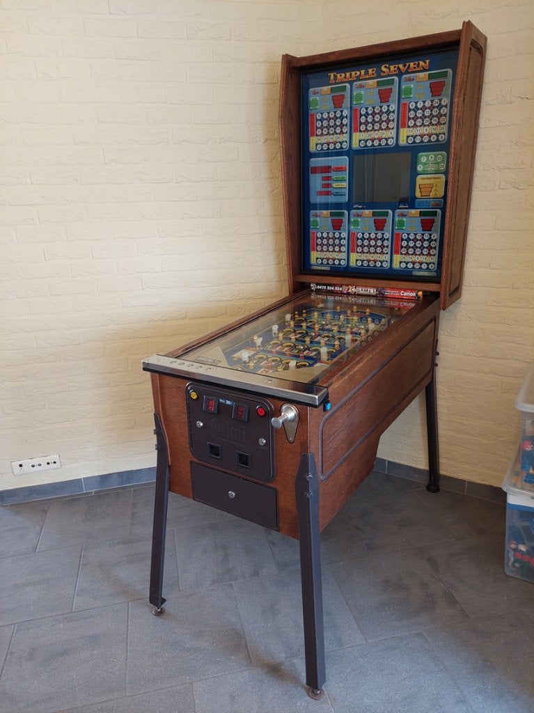 Bingo 6 kaarten, Wimi Tripple Seven., Verzamelen, Euro, Ophalen, Gebruikt, Met sleutels