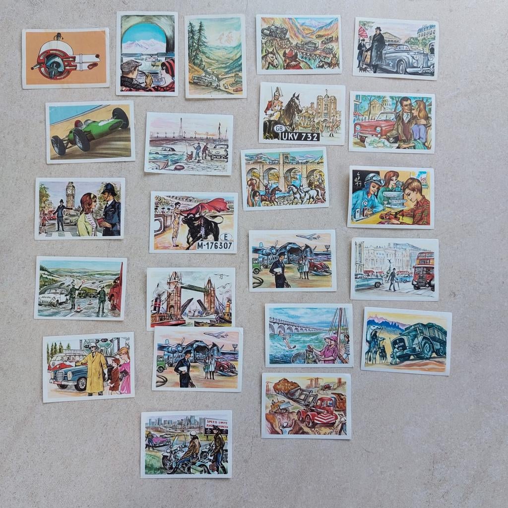 Lot prentjes Chocolade Jacques : de auto's in de wereld 1964, Enlèvement ou Envoi