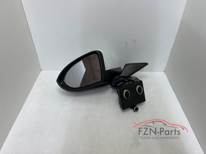 VW Golf 7 5G Zij buiten spiegel Links Parelmoer wit, Ophalen of Verzenden, Gebruikt