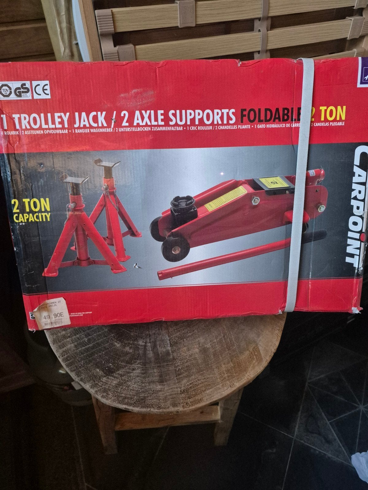 Autokrik nieuw in de doos, Auto diversen, Krikken, Ophalen