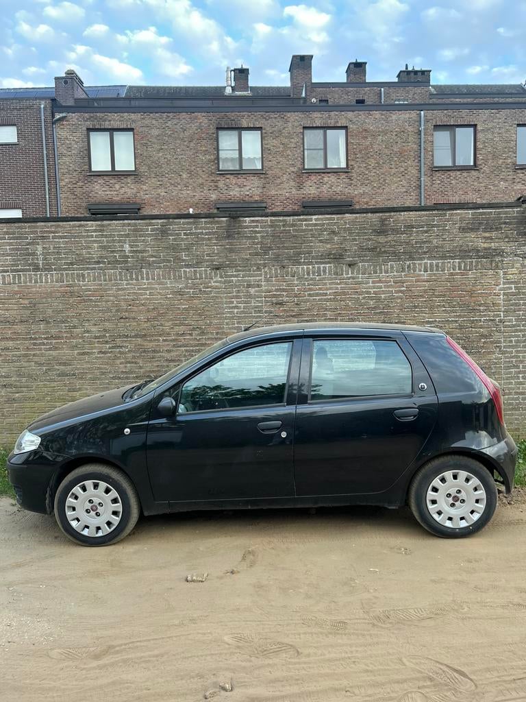 FIAT PUNTO, Auto's, Fiat, Zwart, Zwart, Handgeschakeld, 5 deurs
