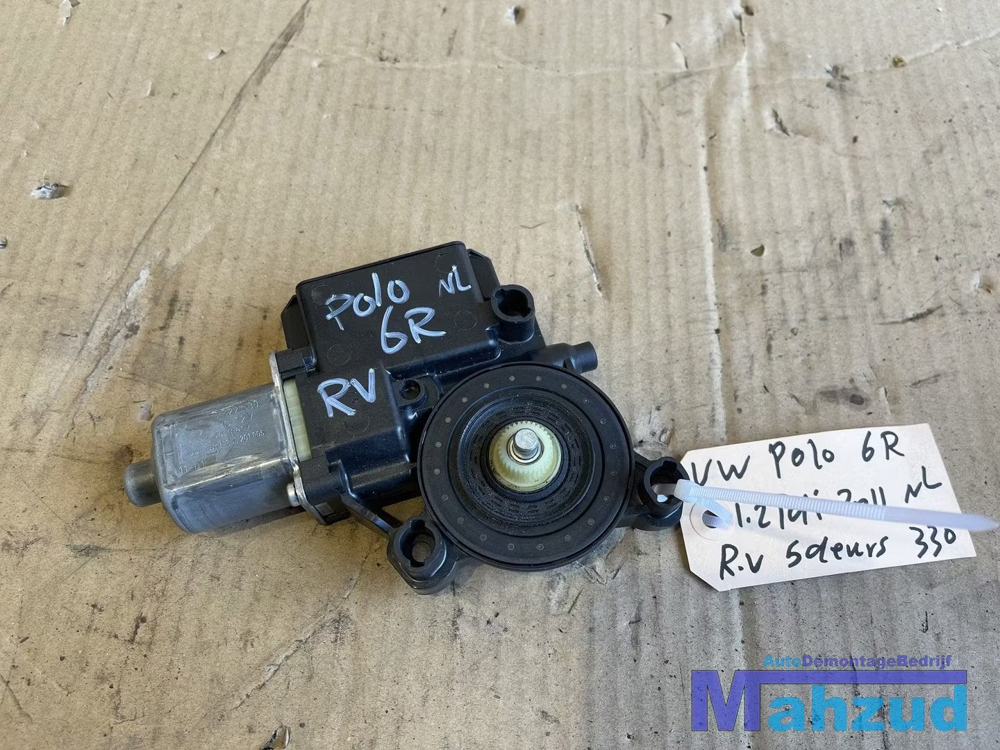 VW POLO 6R Raammechaniek motor rechts voor 6R0959802AD, Volkswagen, Volkswagen AG, Vw@volkswagen.de, Utilisé