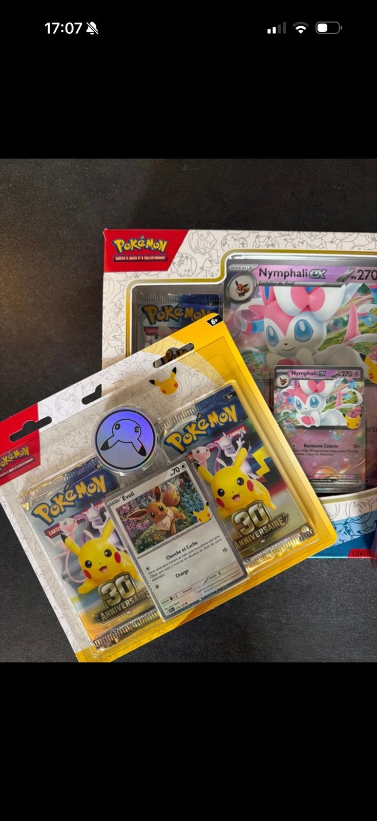 Pck pokemon 30 ans, Enlèvement, Comme neuf