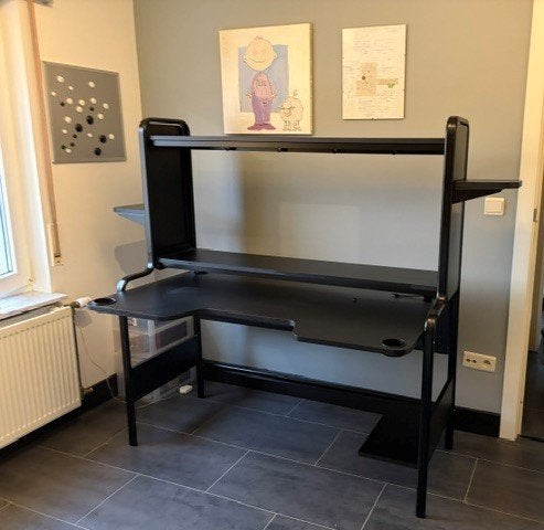 Gamebureau zwart, Huis en Inrichting, Ophalen, Zwart, 74 cm, Zo goed als nieuw