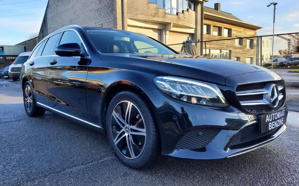 Mercedes-Benz C-CLASS 180 C 180 T 9G-TRONIC Avantgarde, Autos, Cuir, Achat, Euro 6, Noir