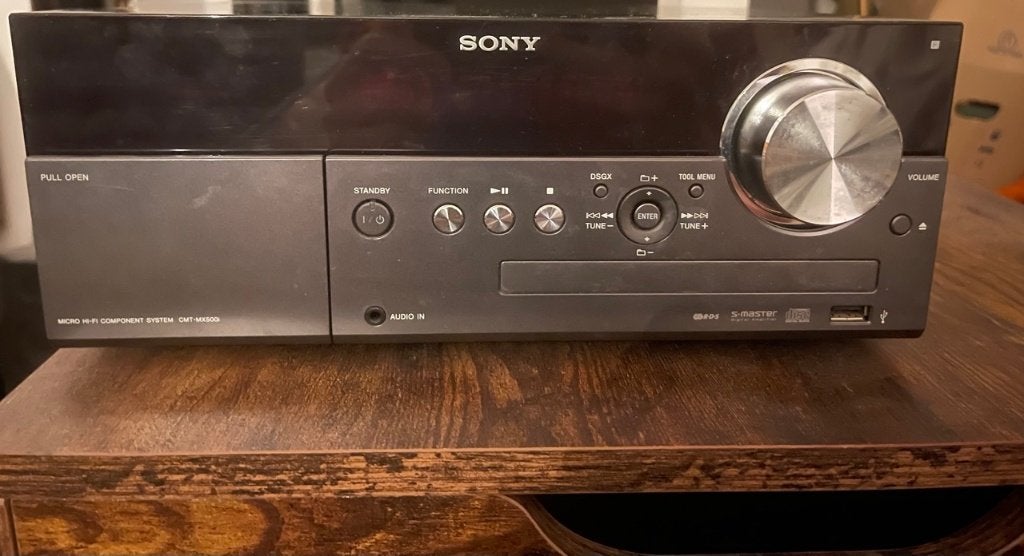 Sony CMT-MX500i Micro Hi-Fi Component System, Ophalen, Gebruikt, Cd-speler, Sony