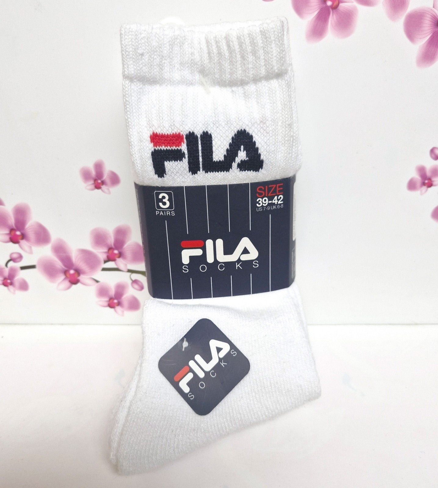 ♥️ Fila Sport Sokken 'Nieuw', Wit, Nieuw, Ophalen of Verzenden, Maat 39 t/m 42