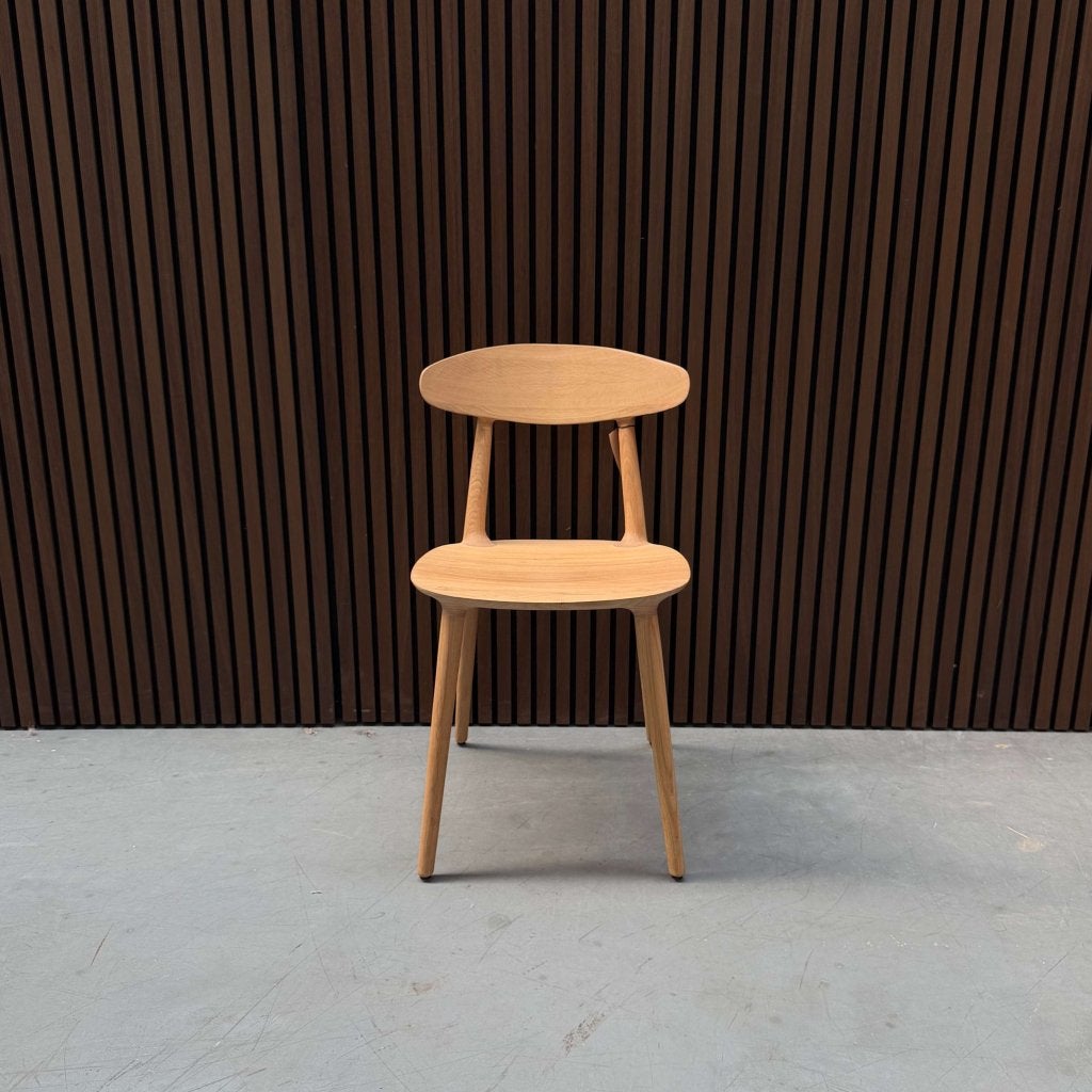 Artisan Wu Stoel - Oak Wood, Antiquités & Art, Enlèvement ou Envoi