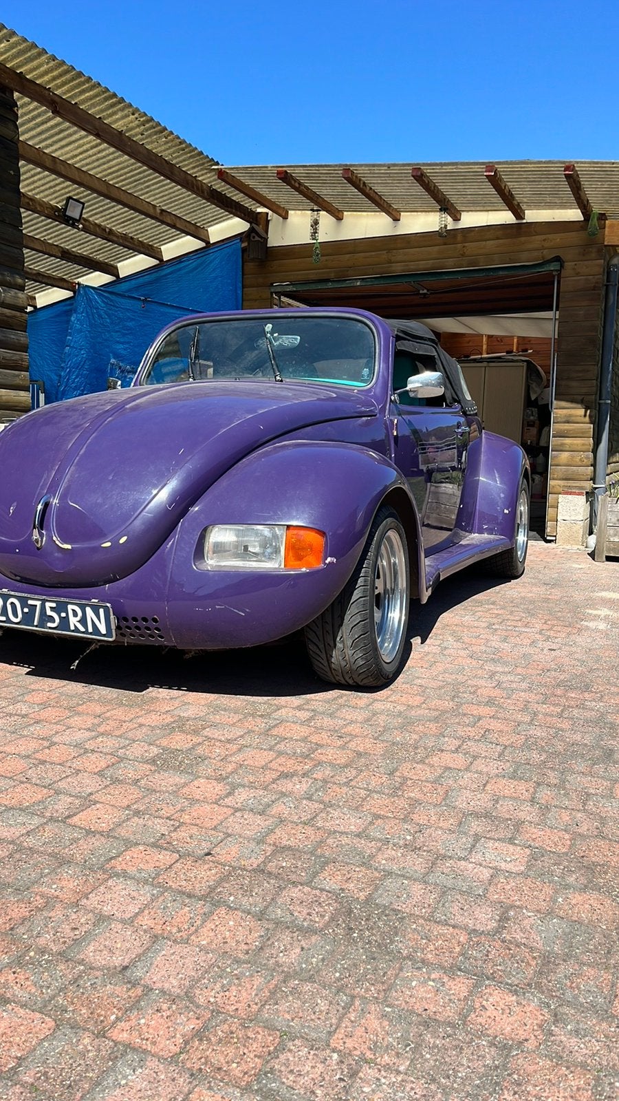 Vw kever cabriolet met carpass, Particulier, Te koop, Cabriolet