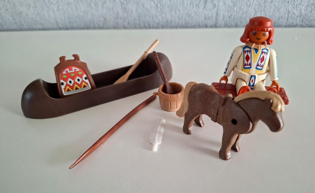 Playmobil : indiaan, Enlèvement ou Envoi