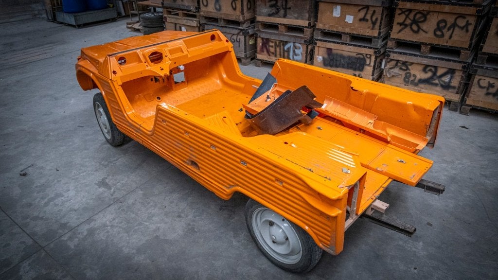 Citroën Méhari 4-zitter Project - Origineel Belgisch, Auto's, Voorwielaandrijving, 602 cc, Overige modellen, Overige kleuren