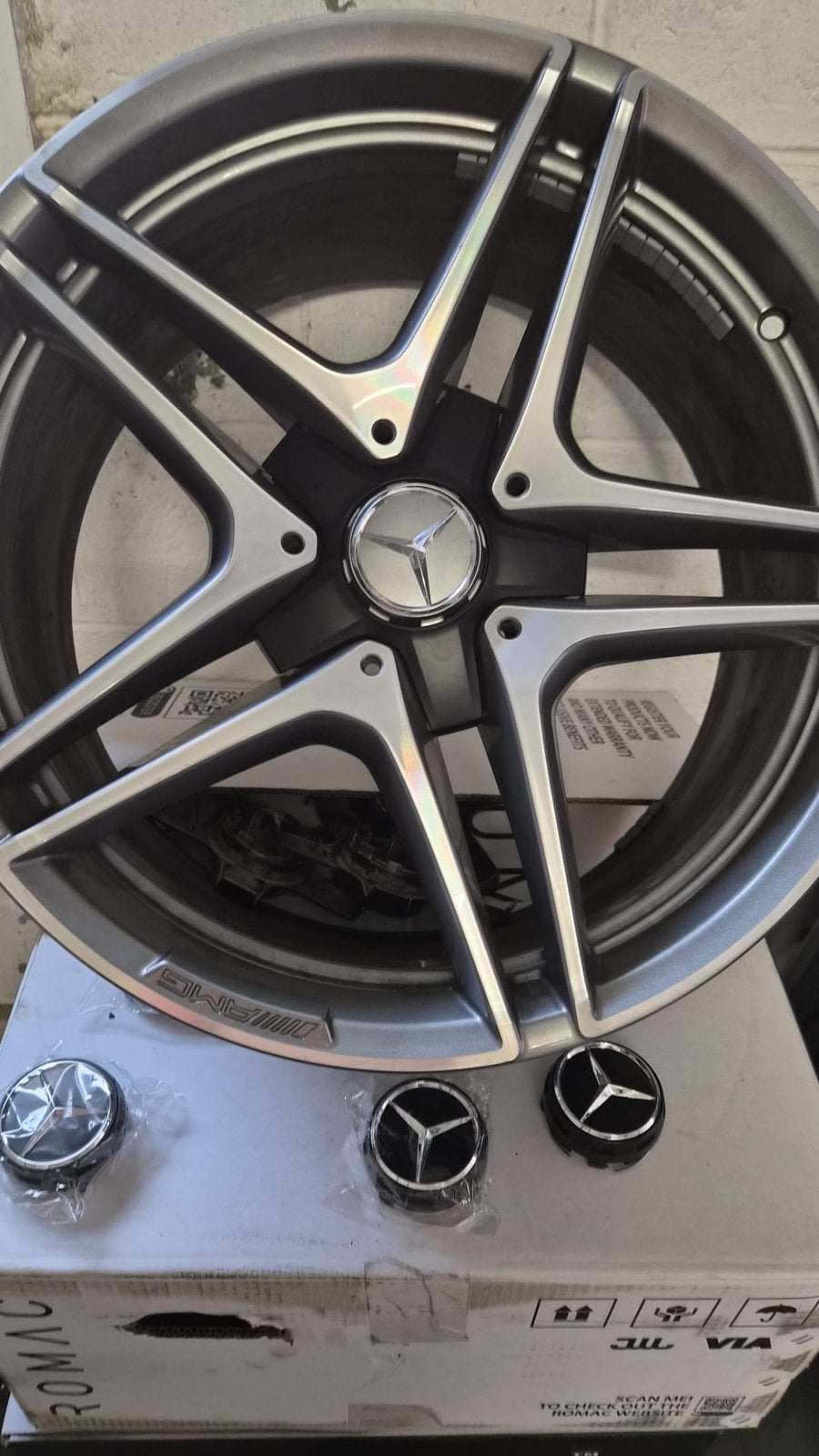 Lot jantes 19 amg Mercedes benz originaux, Enlèvement, Neuf, 19 pouces, Jante(s)
