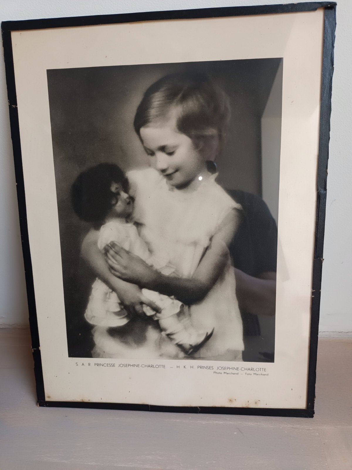 Prinses Josephine Charlotte foto Marchand, Antiek en Kunst, Ophalen