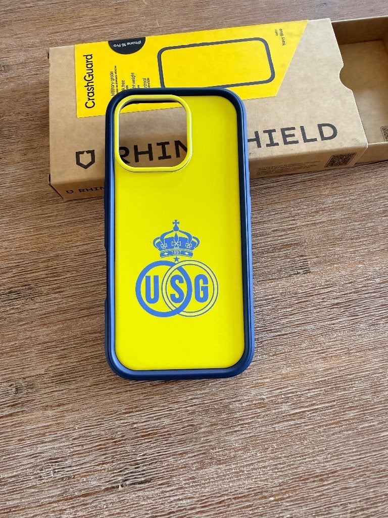 Coque RHINOSHIELD iPhone 16 Pro RUSG, Télécoms, Neuf, Enlèvement ou Envoi, Façade ou Cover, IPhone 16