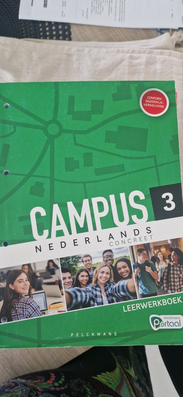 Campus Nederlands Concreet 3 Leerwerkboek (incl. Pelckmans P, Boeken, ASO, Nieuw, Ophalen of Verzenden, Tom Vensterman