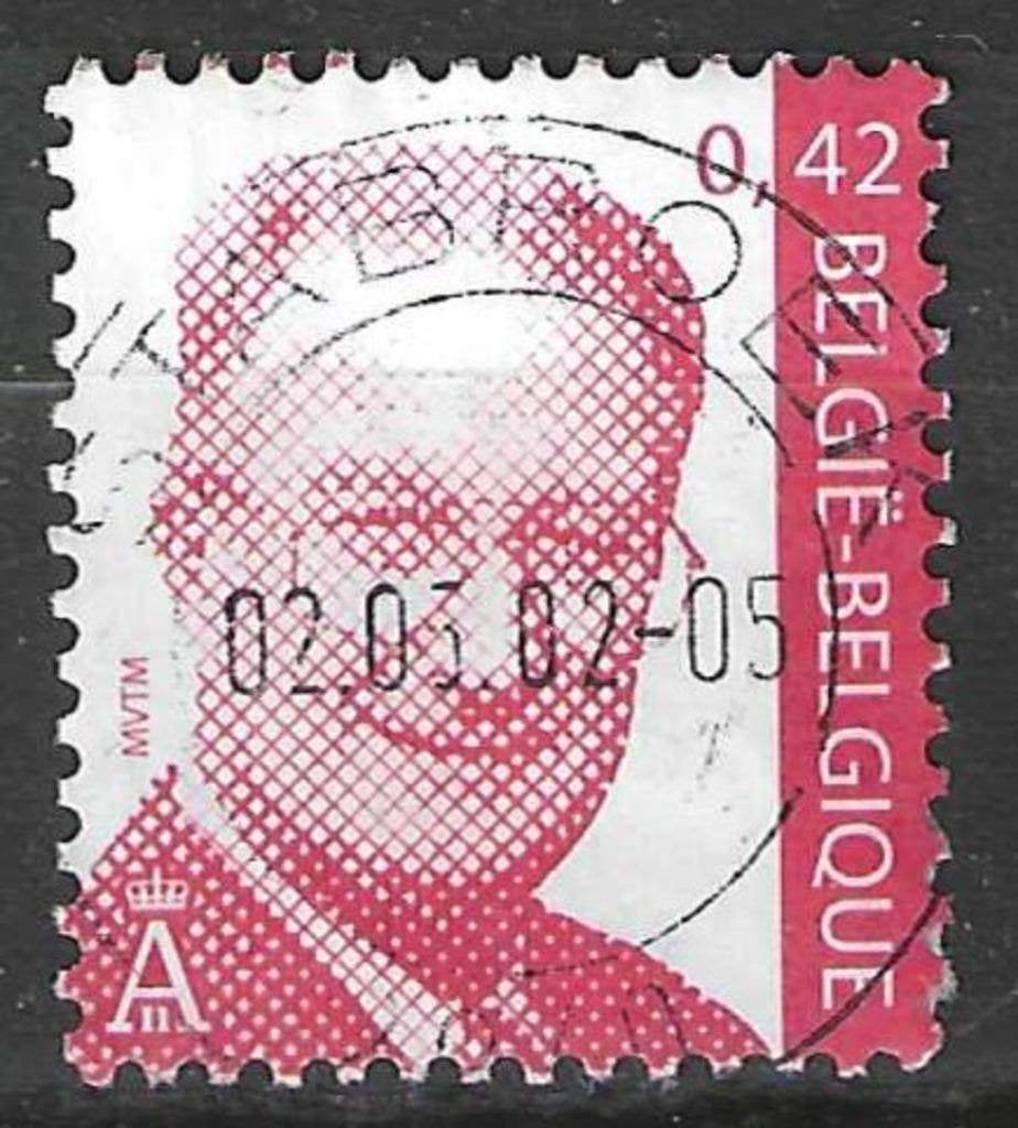 Belgique 2002 - Yvert 3045 /OBP 3050 - Roi Albert II (ST), Timbres & Monnaies, Timbres | Europe | Belgique, Envoi, Affranchi, Oblitéré