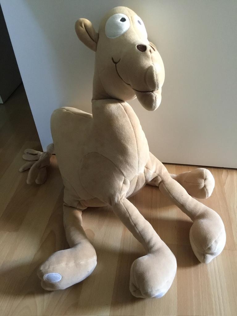 Woody knuffel grote kameel, Kinderen en Baby's, Speelgoed | Knuffels en Pluche, Ophalen of Verzenden