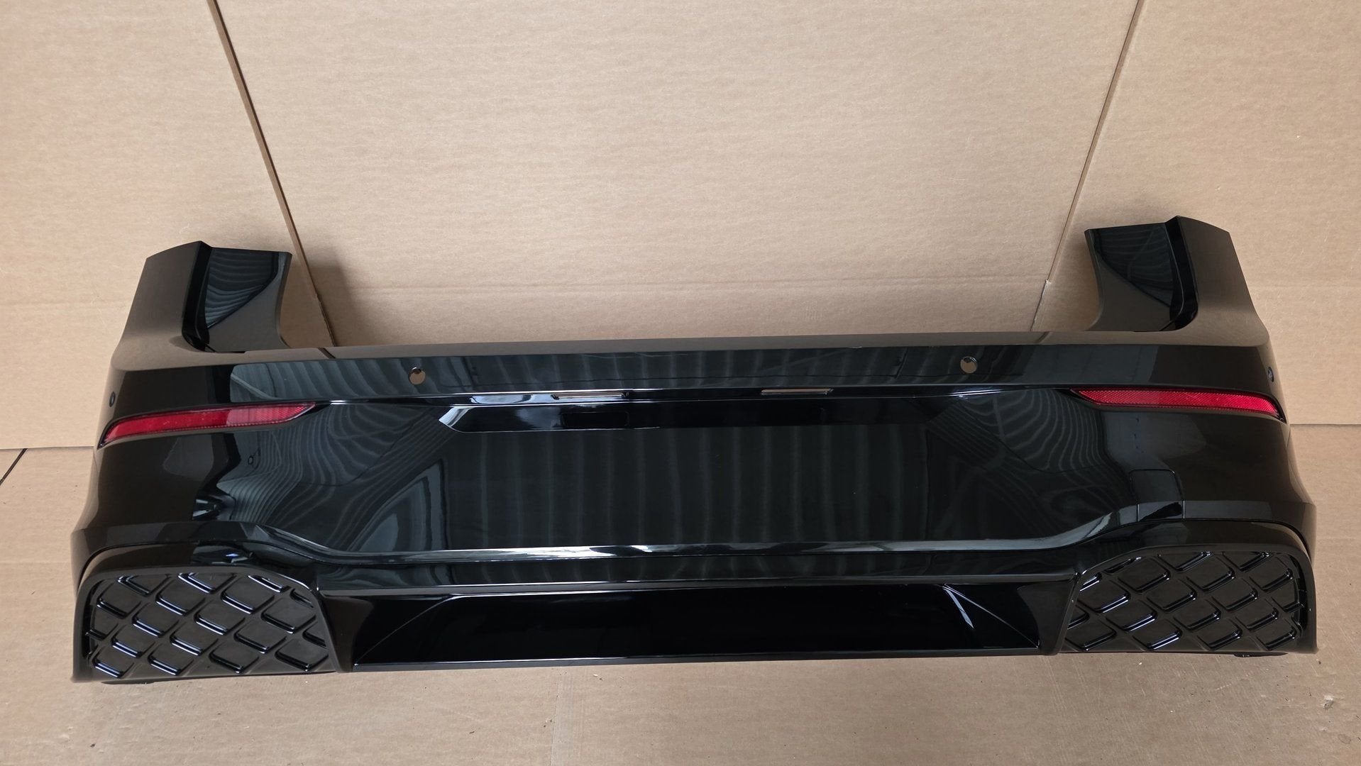 Achterbumper VW Golf 8 VIII 8.5 R-LINE Facelift 5H6807421D, Gebruikt, -, Volkswagen, Ophalen of Verzenden