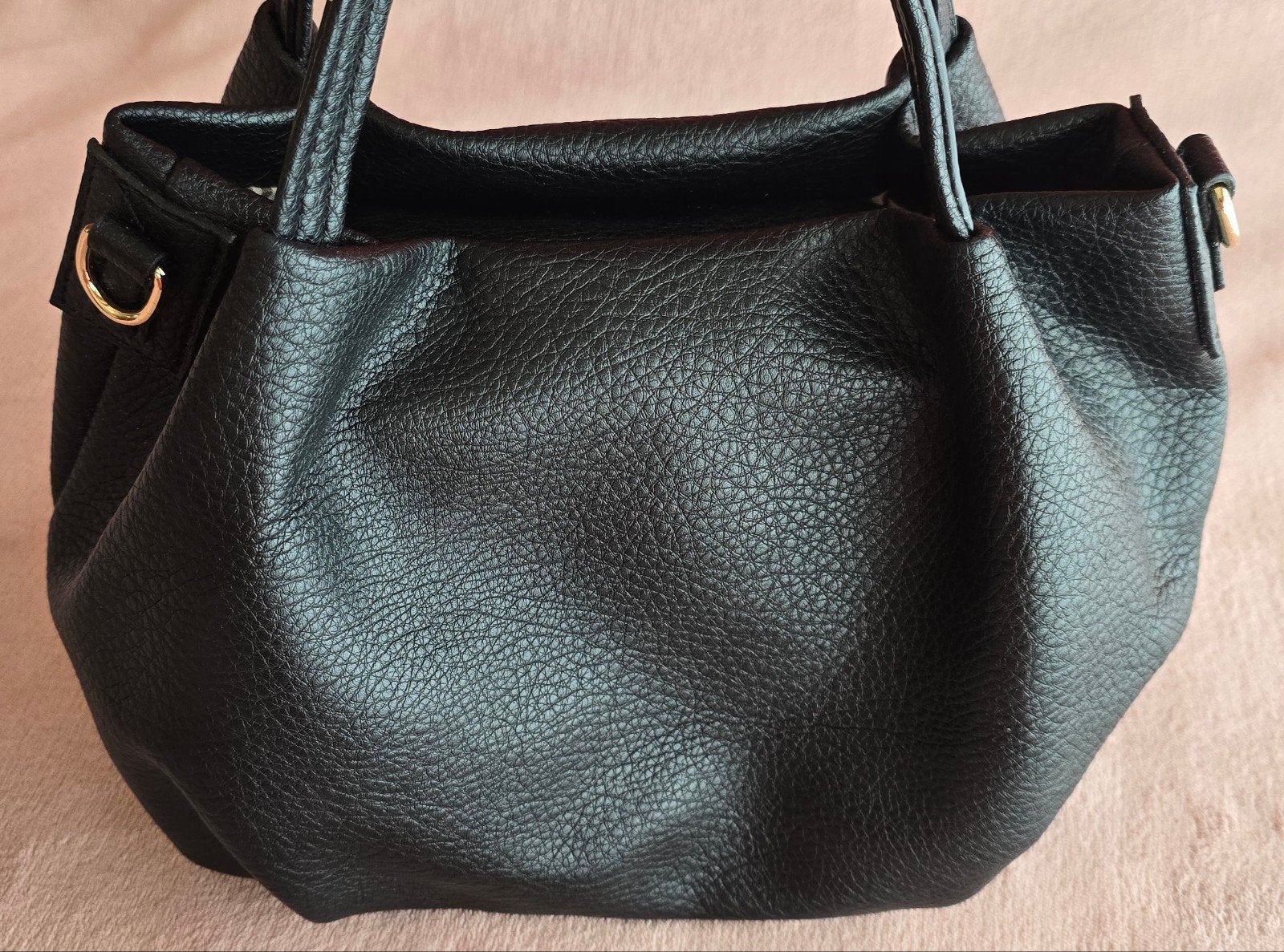 Sac en cuir PU noir pour femme - comme neuf, Enlèvement ou Envoi