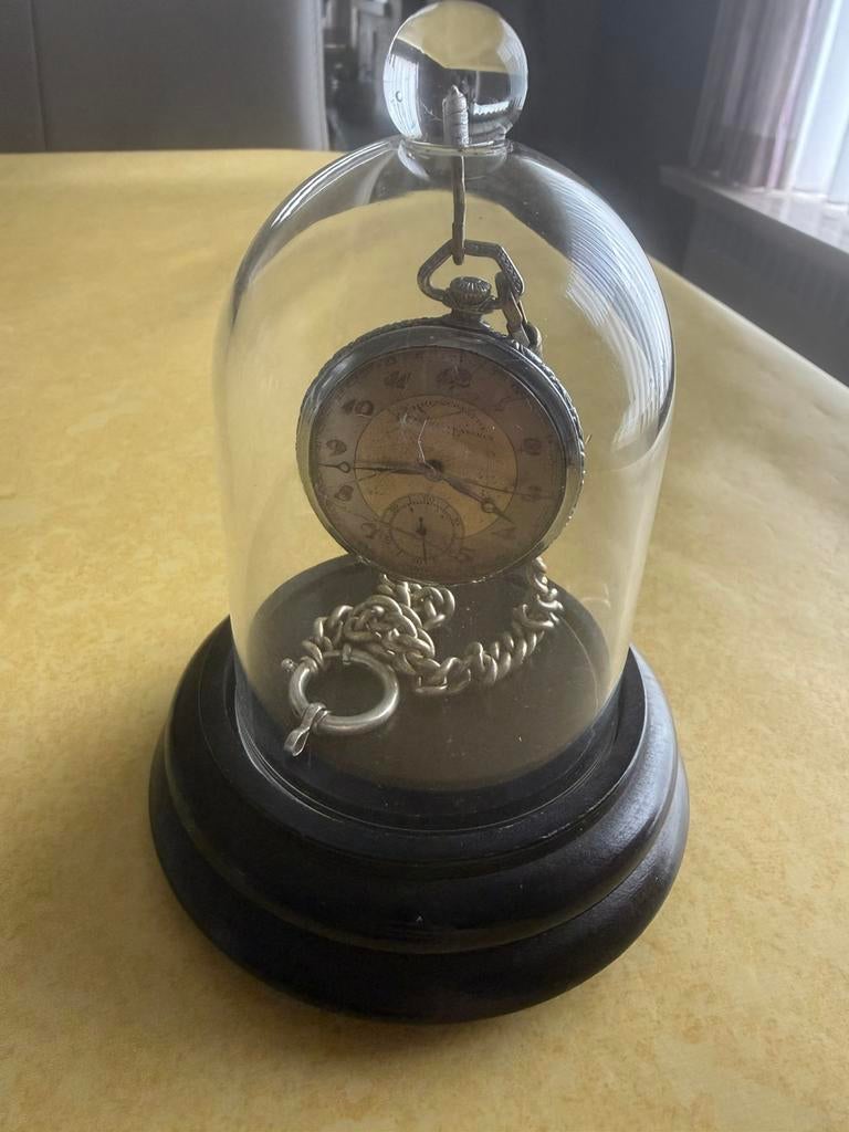 Zak horloge, Bijoux, Sacs & Beauté, Montres | Anciennes | Antiquités, Autres marques, Avec chaîne, 1900 à 1930, Enlèvement
