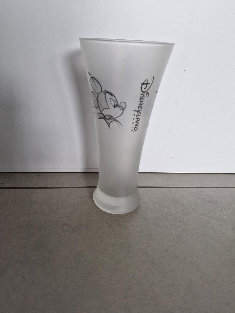bierglas Mickey Mouse Disneyland Parijs, Verzenden, Mickey Mouse, Servies