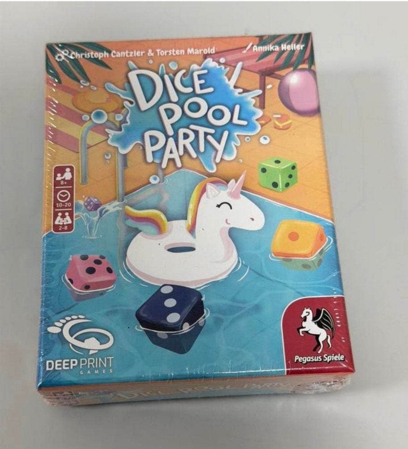 Jeu de société familial Dice Pool Party récemment scellé, Enlèvement ou Envoi, Neuf