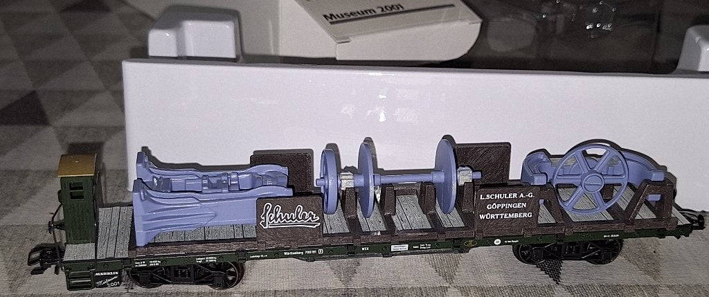 Märklin HO 48001 Museumwagen 2001 Göppingen Württemberg, Enlèvement ou Envoi, Comme neuf, Wagon, Märklin