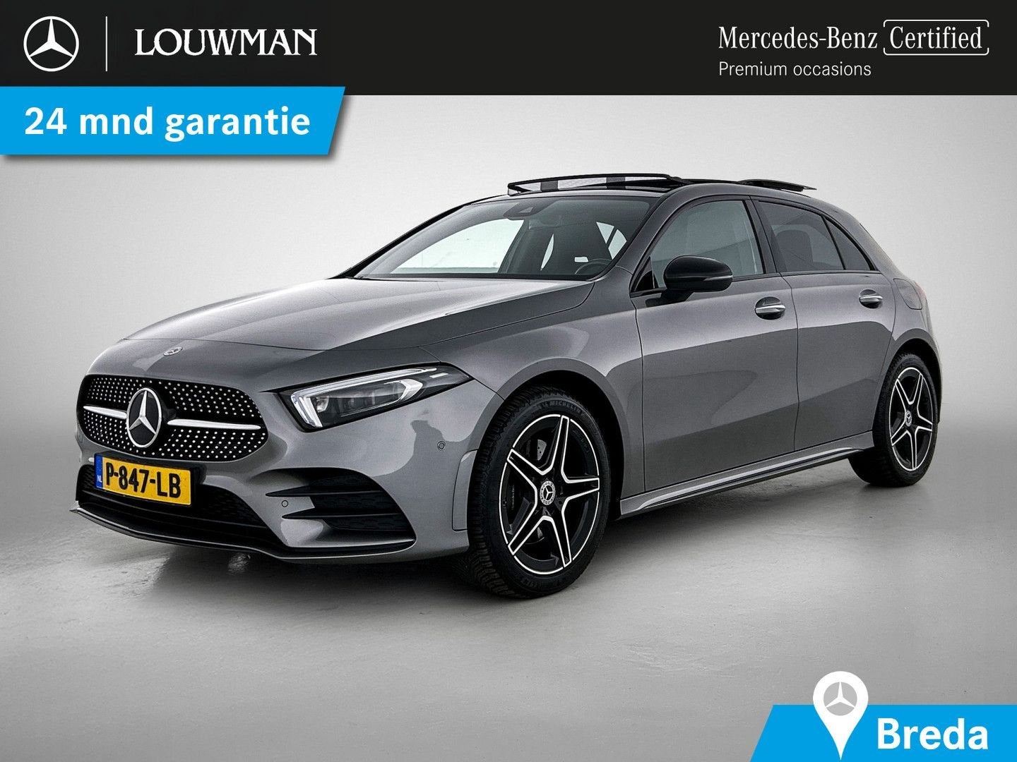 Mercedes-Benz A 250 e AMG Line | Panoramadak | Achteruitrijc, Autos, Mercedes-Benz, Achat, 15 kWh, Noir, Berline