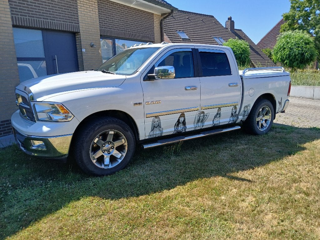 Dodge Ram 1500 HEMI 5.7L V8 Crew Cab 4x4 2009, Automaat, 4 deurs, Wit, Vierwielaandrijving