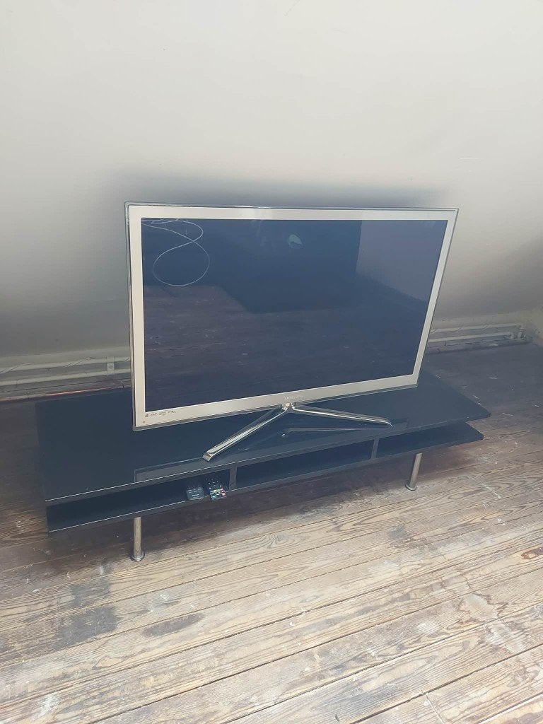 Modern laag tv-meubel, Ophalen, Zo goed als nieuw, Modern