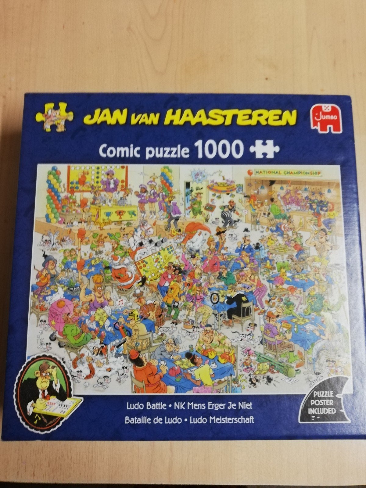Jan van haasteren puzzels, Ophalen
